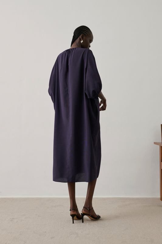 Robe Alger - Violet Foncé - Femme