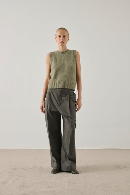 Pantalon Watson - Gris Anthracite - Coton - Femme