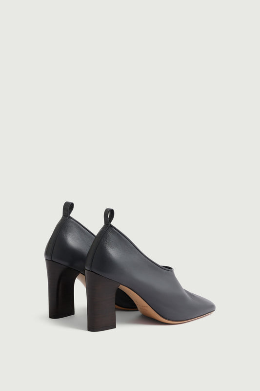 Escarpins Thea - Gris Anthracite - Cuir - Femme
