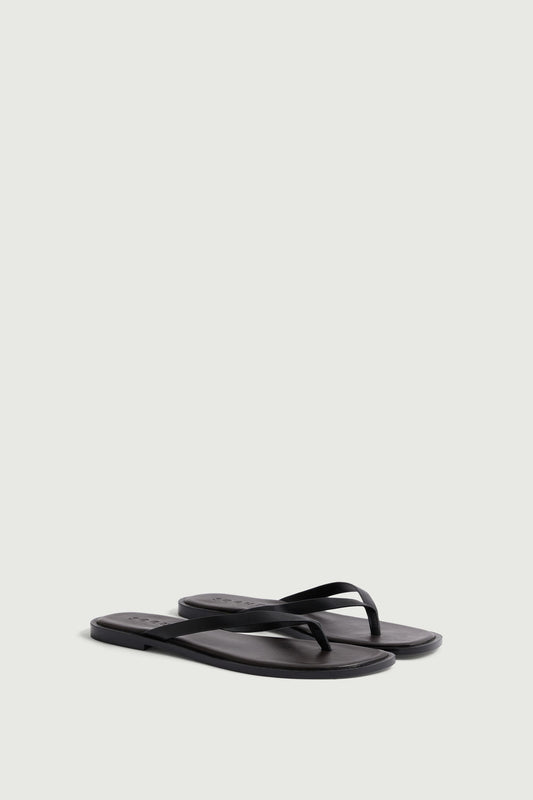 Sandales Haiku - Noir - Cuir - Femme