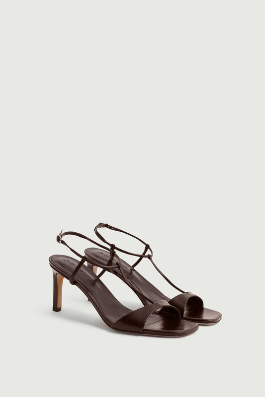 Sandales Cecilie - Marron - Cuir - Femme