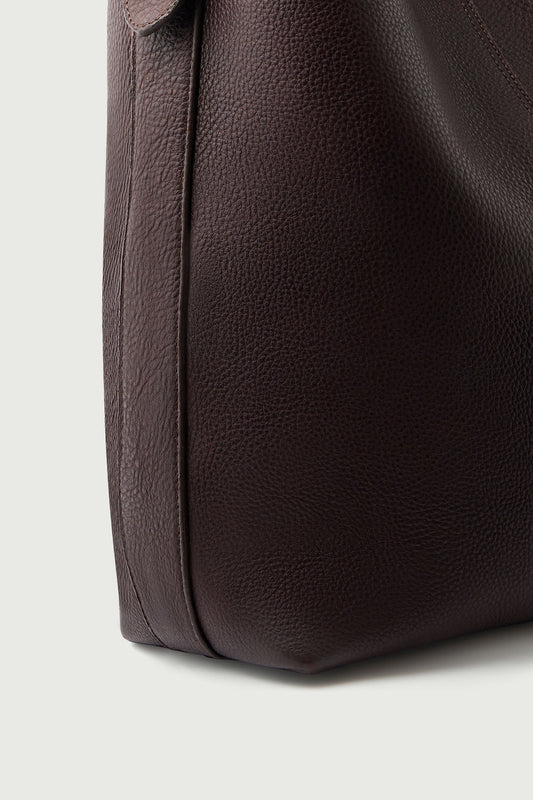 Sac Saudade - Marron Foncé - Cuir - Femme