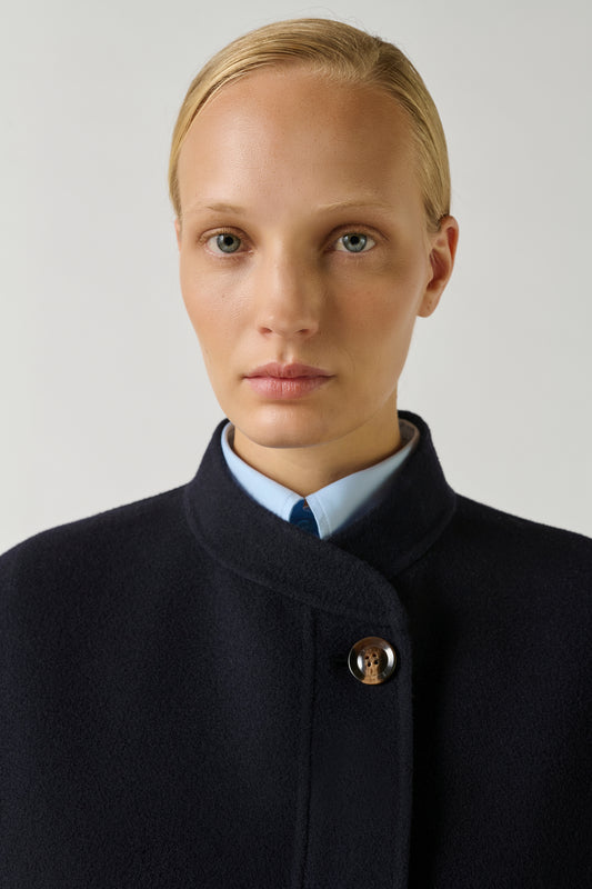 Blouson Adeline - Deep Navy - Laine - Femme