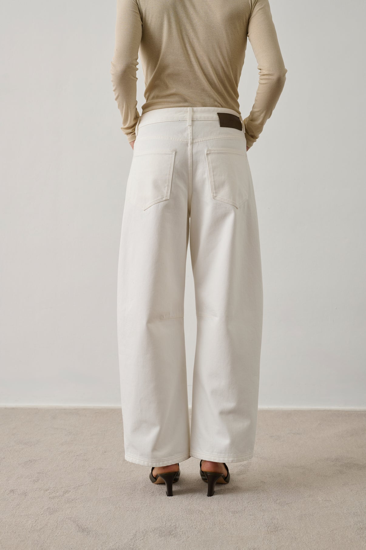 Jean Eliott - Blanc - Coton - Femme vue 4