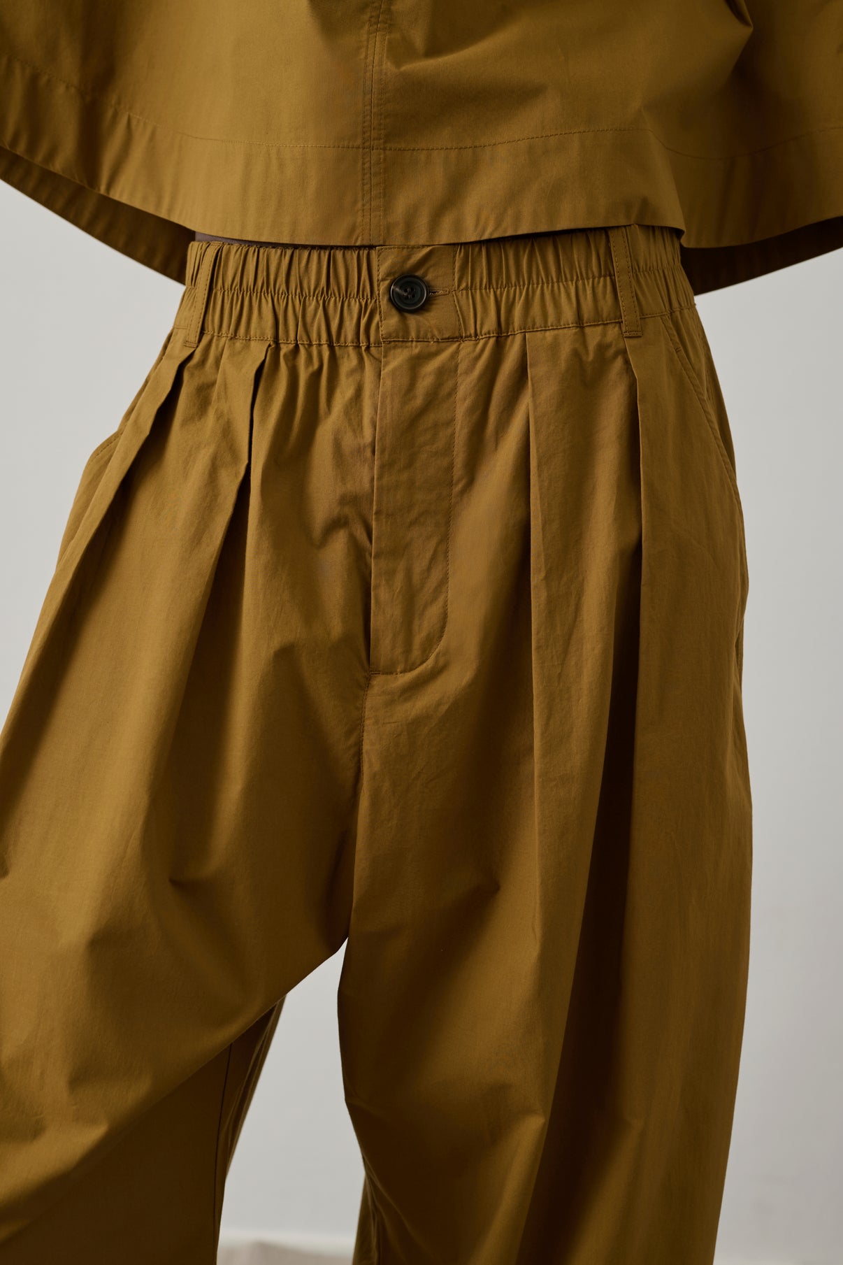 Pantalon Vernon - Caramel - Coton - Femme vue 4