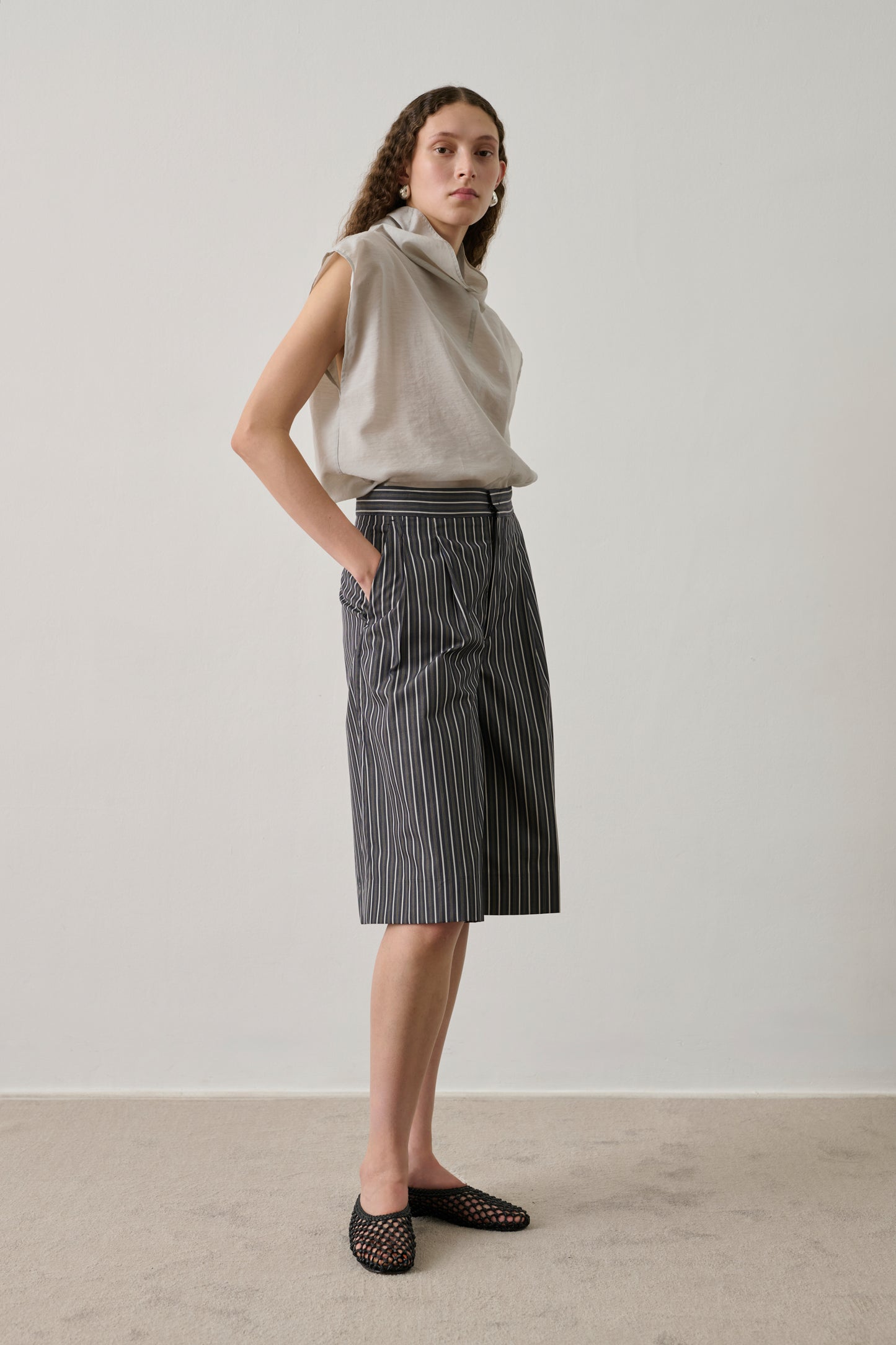 Blouse Izumi - Gris Clair - Femme