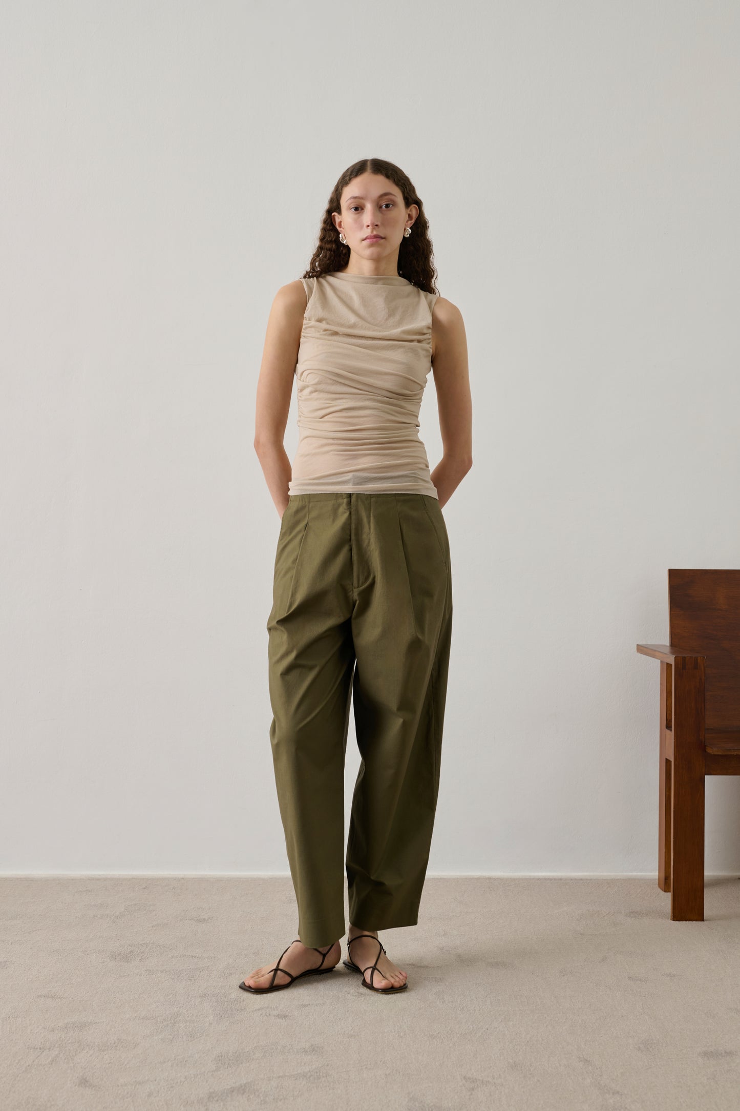Tee-Shirt Irina - Mastic - Femme