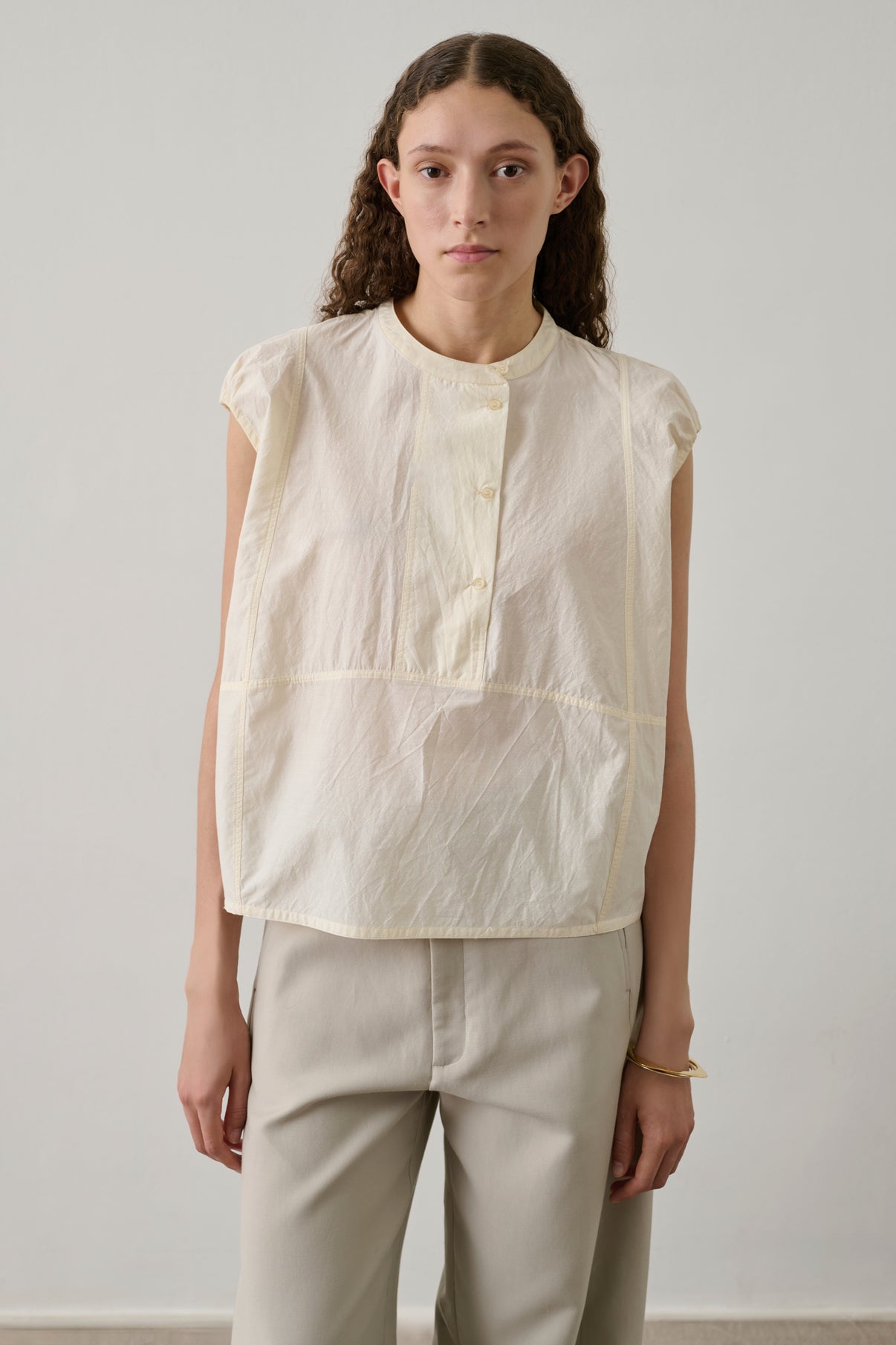 Blouse Danube - Vanille - Femme vue 1