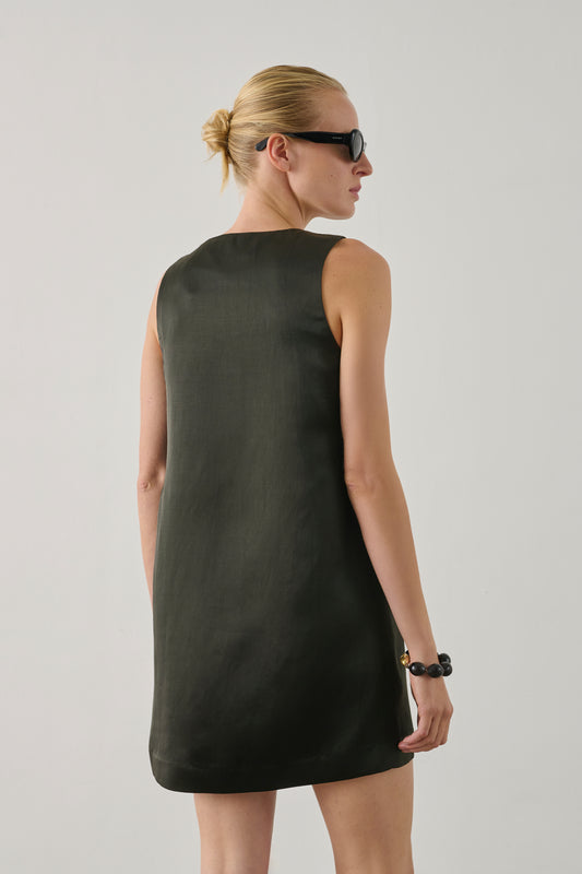 Robe Italie - Vert Foncé - Femme