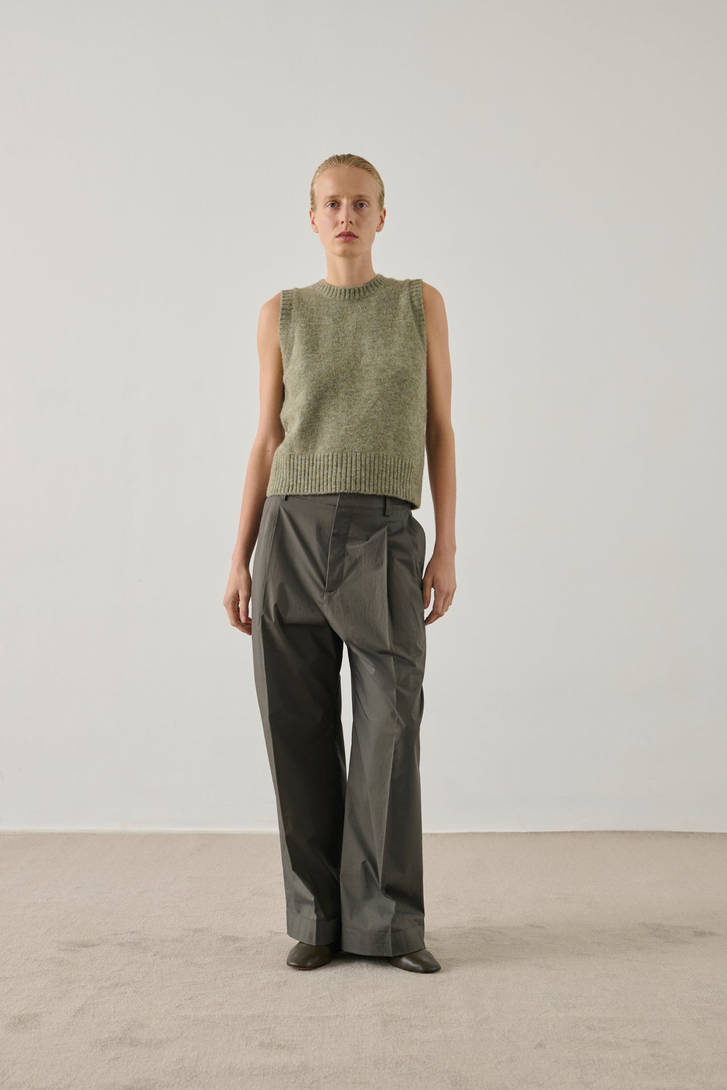 Pantalon Watson - Gris Anthracite - Coton - Femme