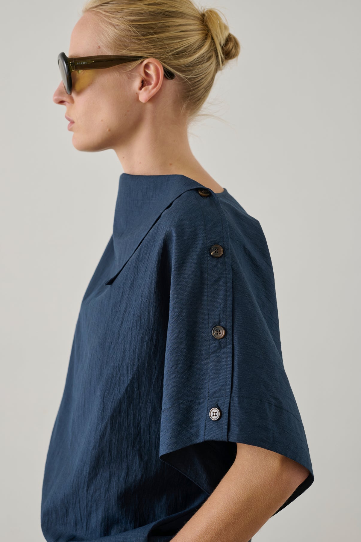 Blouse Issa - Navy - Femme vue 4