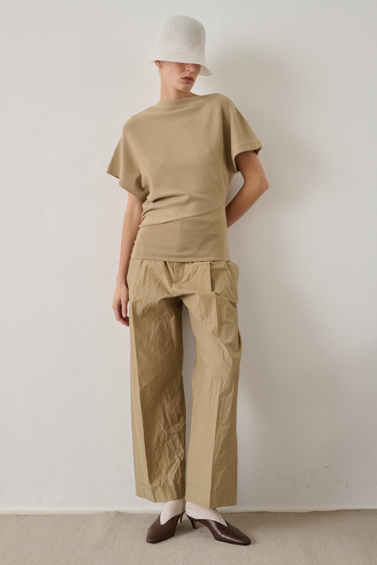 Pull Dalina - Sable - Femme vue 1