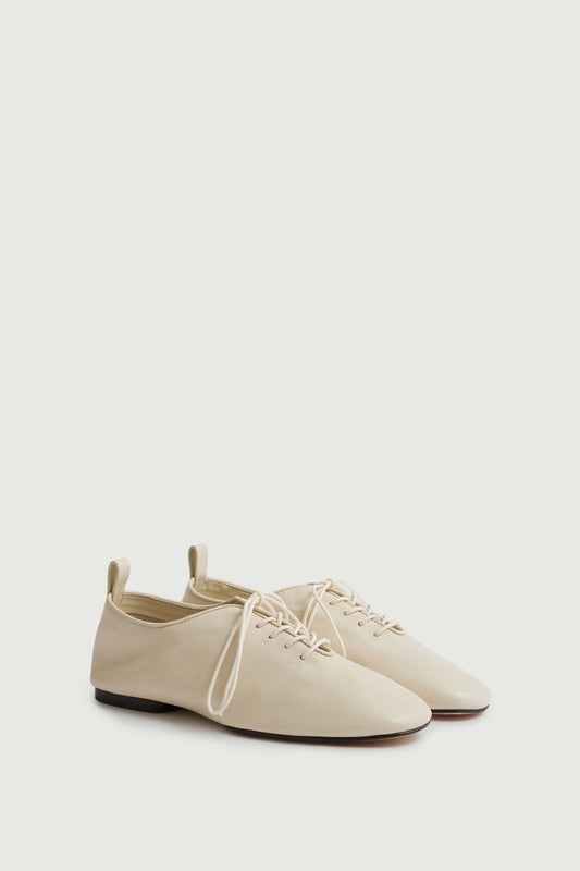 Ballerines Orso - Ivoire - Cuir - Femme