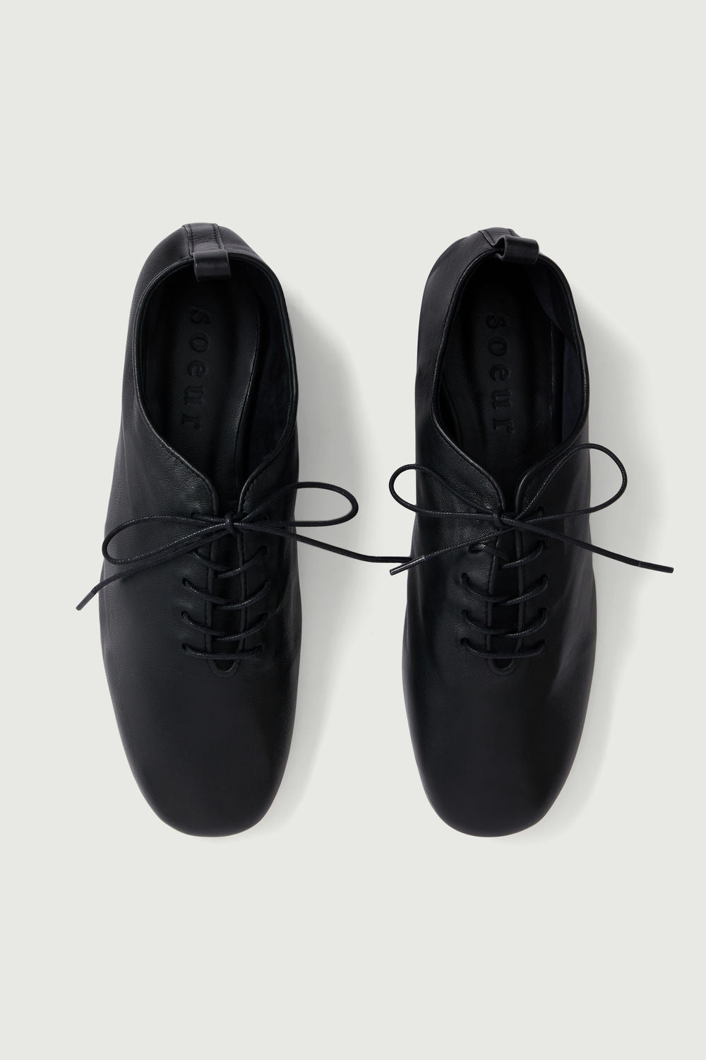 Ballerines Orso - Noir - Cuir - Femme vue 6