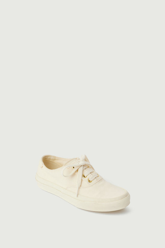 Baskets Alex - Ecru - Coton - Femme