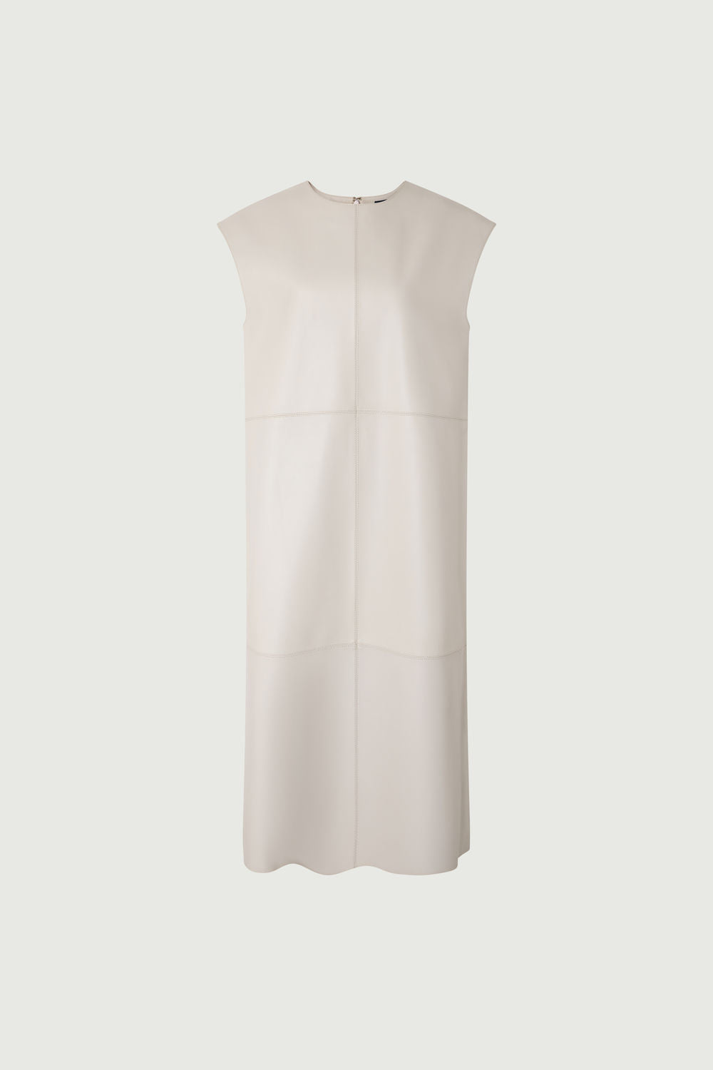Robe Sofia - Mastic - Cuir - Femme vue 6