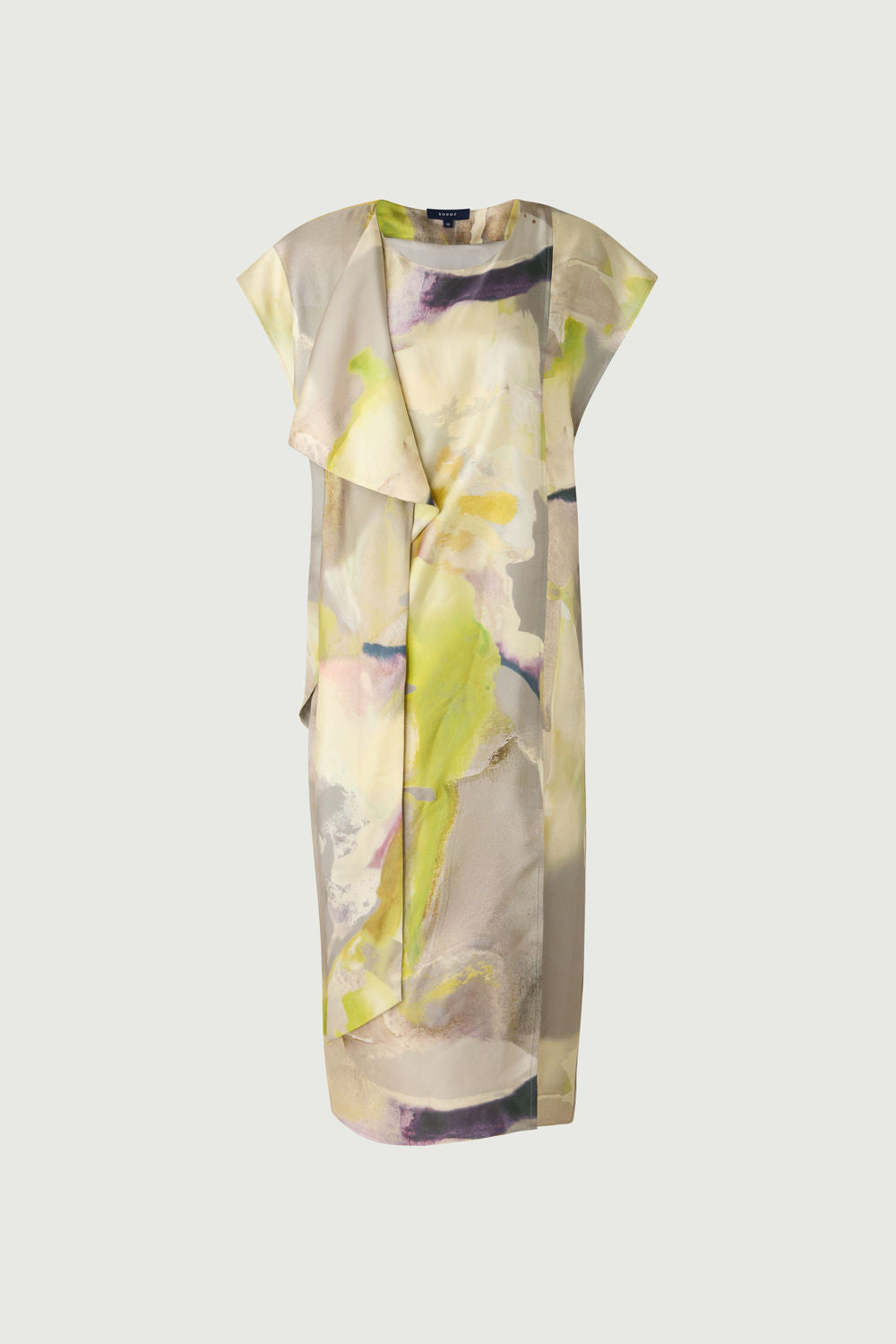 Robe Iberis - Jaune - Soie - Femme