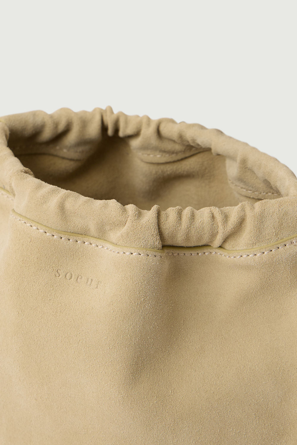Sac Suzette - Sable - Cuir - Femme vue 5