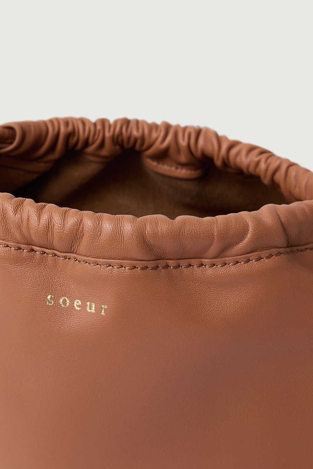 Sac Suzette - Rose Blush - Cuir - Femme vue 6