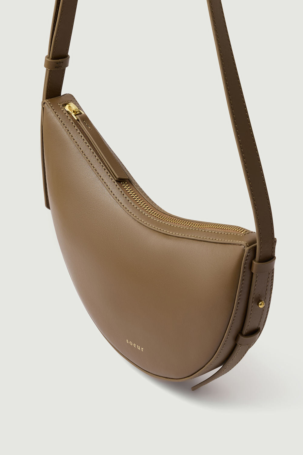 Sac Wino Mini - Bronze - Cuir - Femme